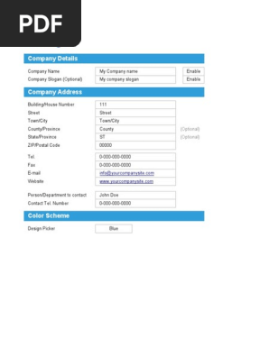Delivery Note