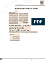 Università, La Mappa Per Scelte Last Minute - Il Sole24ore Del 1 Agosto 2022