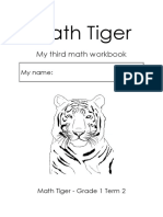 Math Tiger Workbook Helps Grade 1 Students