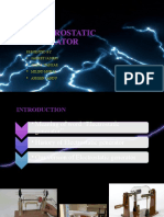 Electrostatic Generator Part 1