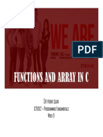 ICT1002-W9-LEC-Function and Array
