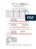 Problem 1: Trip Generation: Regression Statistics