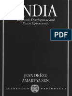 Jean Drèze, Amartyá Sen - India Economic Develo
