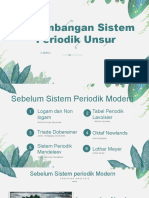 Perkembangan Sistem Periodik Unsur