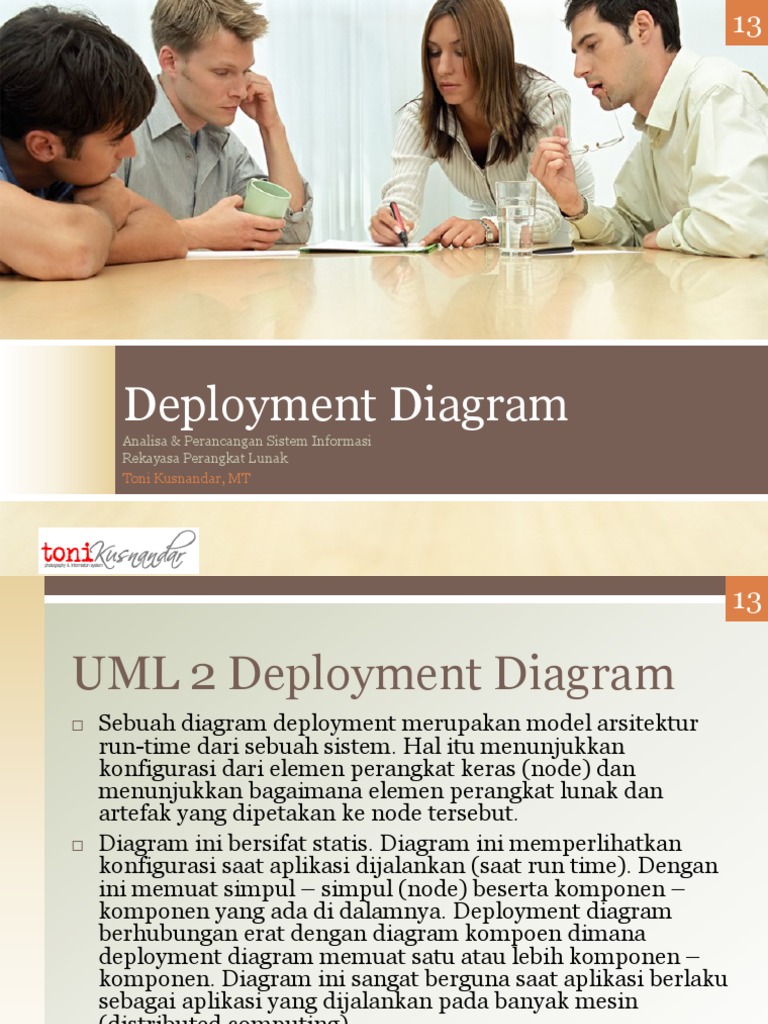 Diagram Deployment dalam Sistem Informasi | PDF | Metode & Bahan Ajar