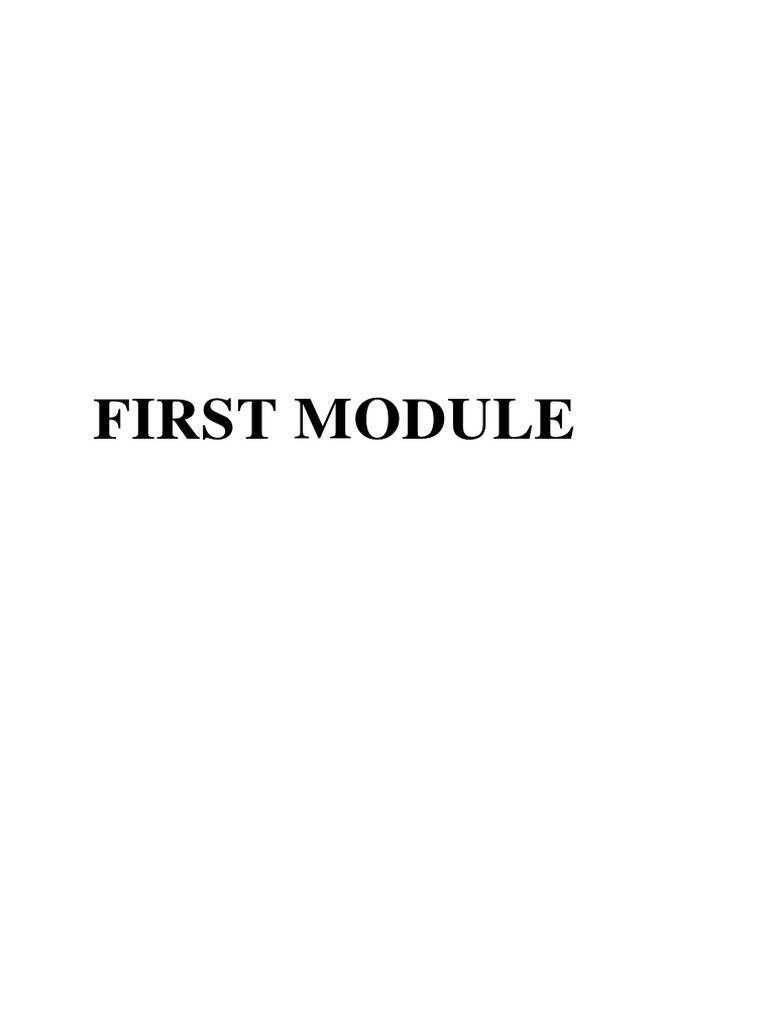 OS (MCA) (Module 1,2,3,4,5) | PDF | Kernel (Operating System ...