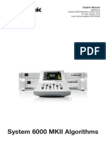 System 6000 Mkii Algorithms Rev4