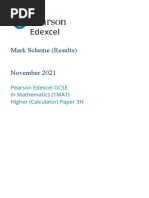 06e 1MA1 3H November 2021 Mark Scheme (Word)