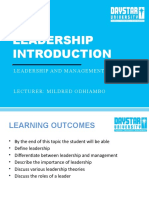 Leadership Introduction, Theories, Styles and Branding