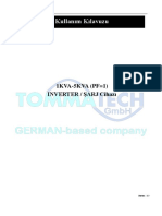 TommaTech New-K Series Hybrid Inverter Manual TR