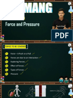 Lecture No. - 1: Force and Pressure
