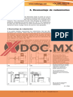 Xdoc - MX 05 Desmontaje de Rodamientos