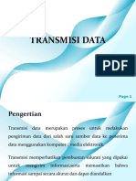 Pertemuan 3 Transmisi Data