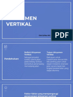 Week 1. Alinyemen Vertikal