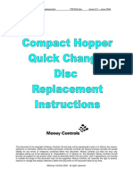 MONEY CONTROLS Compact Hopper Quick Change Disc Replacement Instructions TSP025 V2.3 6-2004