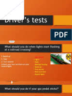 Driver's Tests