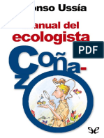 Manual Del Ecologista Conazo - Alfonso Ussia