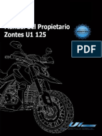 Zontes U1 125 Manual de Propietario v1.5