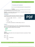 Permutation and Combination