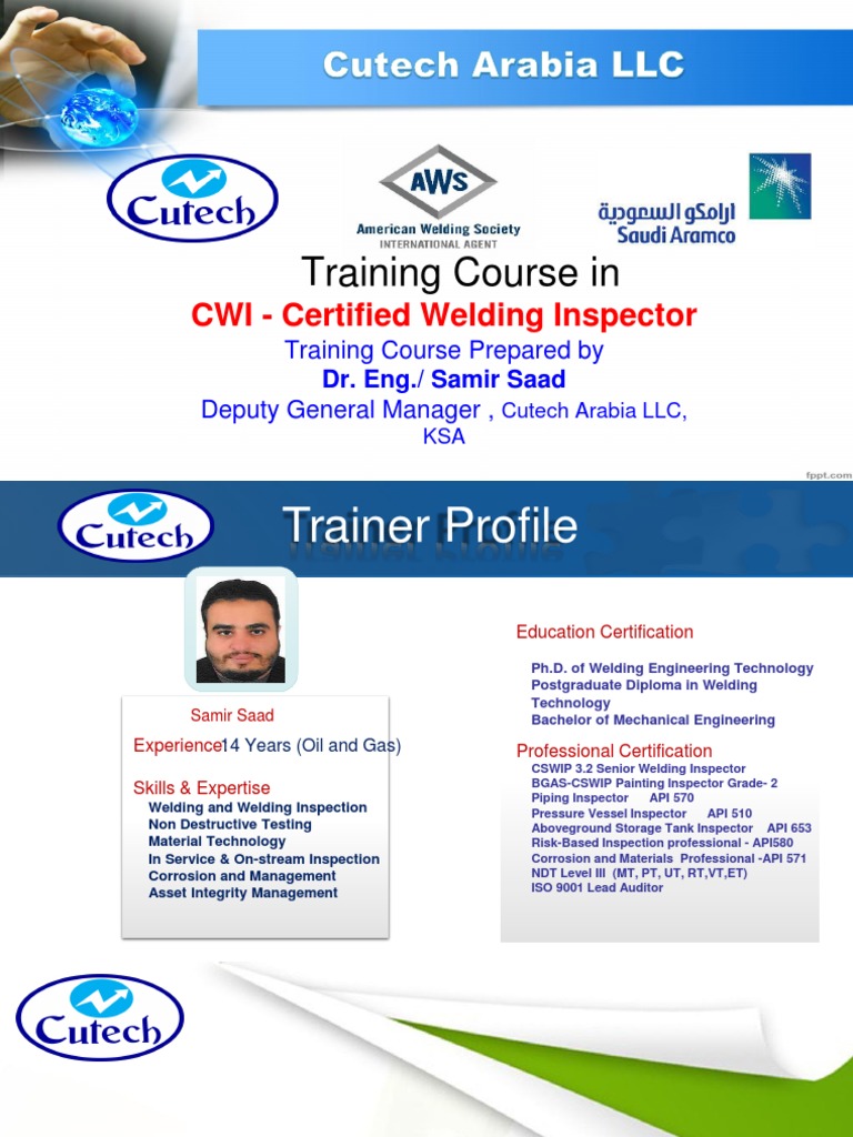 Part A - CWI - Fundamental Orignal 2017 | PDF | Welding | Construction