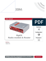 Ripex Radio Modem & Router: User Manual