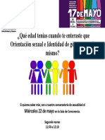 Cartel Dia Contra La Discriminacion