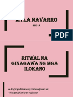 Navarro - Myla - Ritwal NG Mga Ilokano