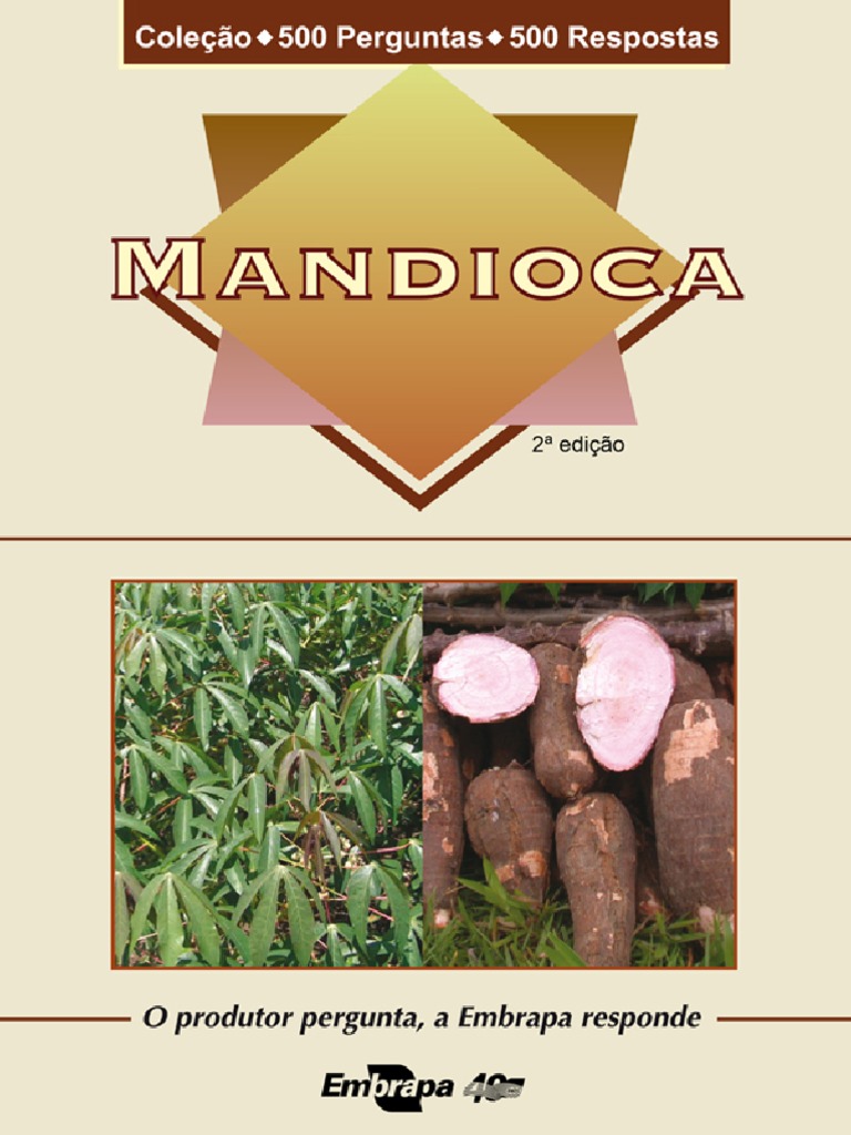 Mandioca Embrapa 2 Edi. 2013 PDF Semente Raiz