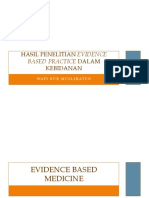 Hasil Penelitian Evidence Based Practice Dalam Kebidanan