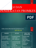 Strategi Pendekatan Promkes