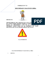 F - 23 - Plan de Seguridad Pampa Molino