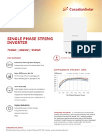 Single Phase String Inverter: Key Features