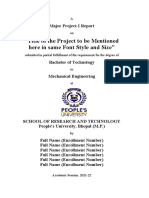 Major Project-1 Report Format