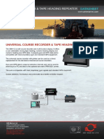 Data Sheet X991-C - Universal Course Recorder and Tape Heading Repeater