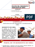 Participación Del Residente y Supervisor de Obra