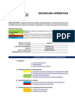 Disciplina operativa Minera Saucilo