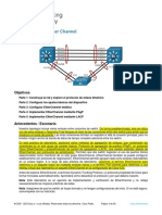 5.1.3 Lab - Implement EtherChannel - ILM - Español GNS3