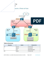 9.1.3 Lab - OSPFv2 Route Summarization and Filtering - ILM - Español GNS3