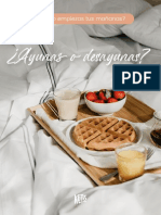 Ebook - Ayunas o Desayunas