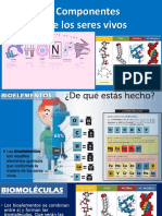Biología I Componentes de Los Seres Vivos