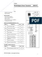 SPTECH Silicon NPN Darlington Power Transistor