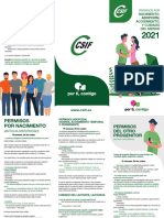 Tríptico Permisos Por Nacimiento. CSIF. 2021. - 3