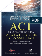 ACT en La Práctica Clínica Para La Depresión y La Ansiedad. Una Guía Sesión a Sesión Para Maximizar Los Resultados (Biblioteca... (Michael P. Twohig Steven C. Hayes) (Z-lib.org)