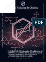 Revista Boliviana de Química Vol. 38 N°5, 2021 Front cover
