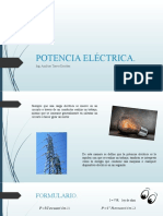 Potencia eléctrica: definición, fórmulas y ejemplos prácticos