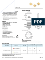 Apgf0606Seekcgkxc-Tt: 0.65 X 0.65 X 0.2 MM Bi-Color Surface Mount LED