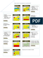 GSA 2022-23 Academic Calendar