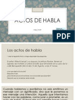 Actos de Habla