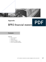 BFRS Financial Statements: Appendix