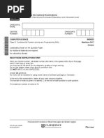 Cambridge International Advanced Subsidiary and Advanced Level